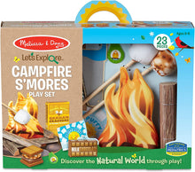 Load image into Gallery viewer, Let&#39;s Explore Campfire S&#39;Mores Play Set
