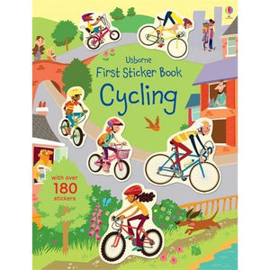 First Sticker Book Cycling