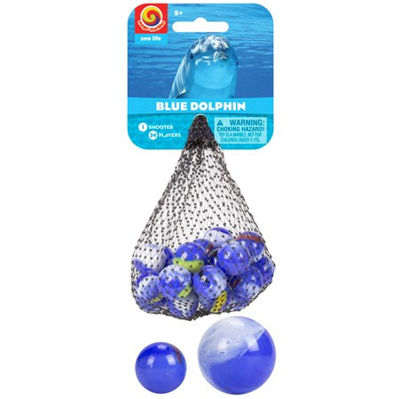 Blue Dolphin Marbles