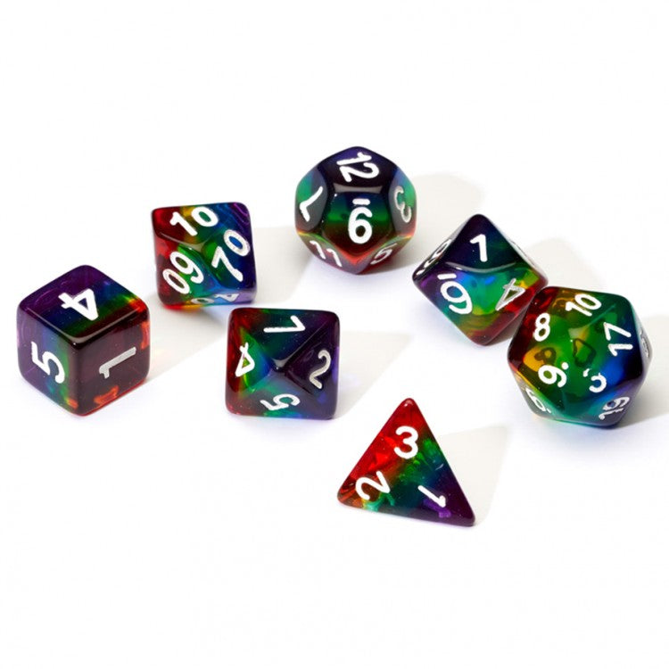 Sirius 7-set Rainbow Semi-Transparent Resin