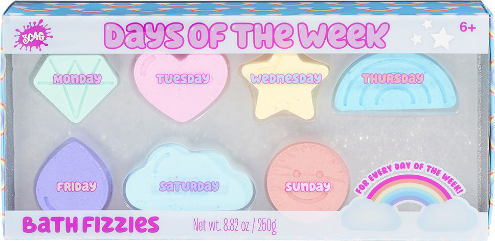 Days Of the Week Bath Fizzles